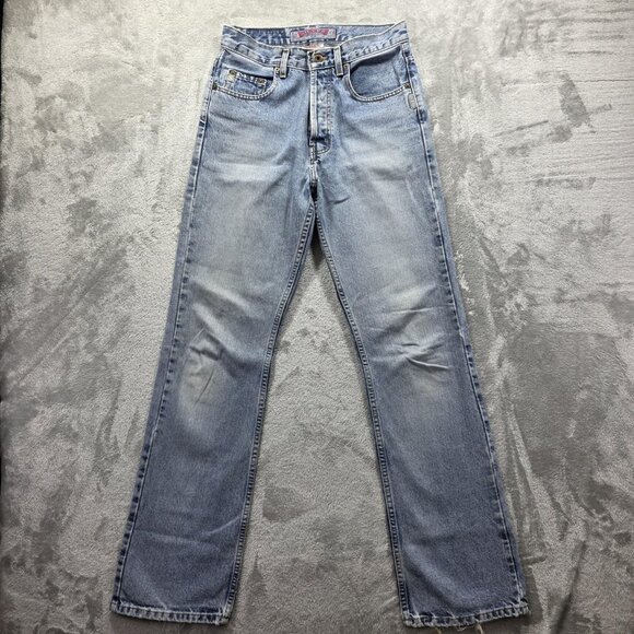 Silver Jeans Mens Jeans 28x32 Light Wash Blue Button Fly Straight Leg Denim - Picture 3 of 13